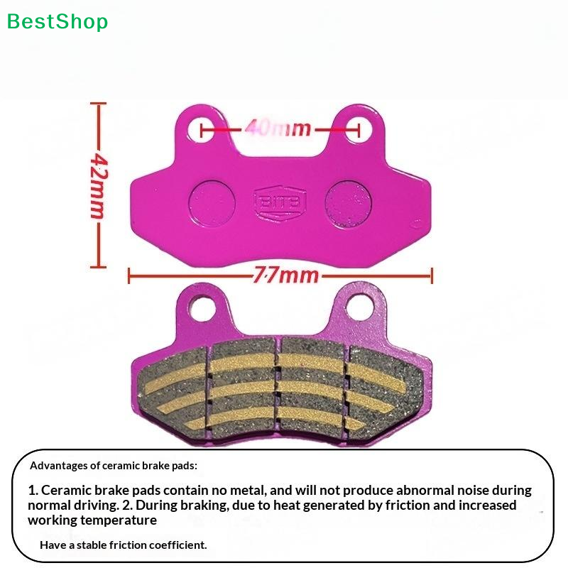 ผ้าเบรกดิสก์หน้า-หลัง Vic CBX  - Carbon Ceramic Motorcycle Brake Rotor บทวิจารณ์และราคา