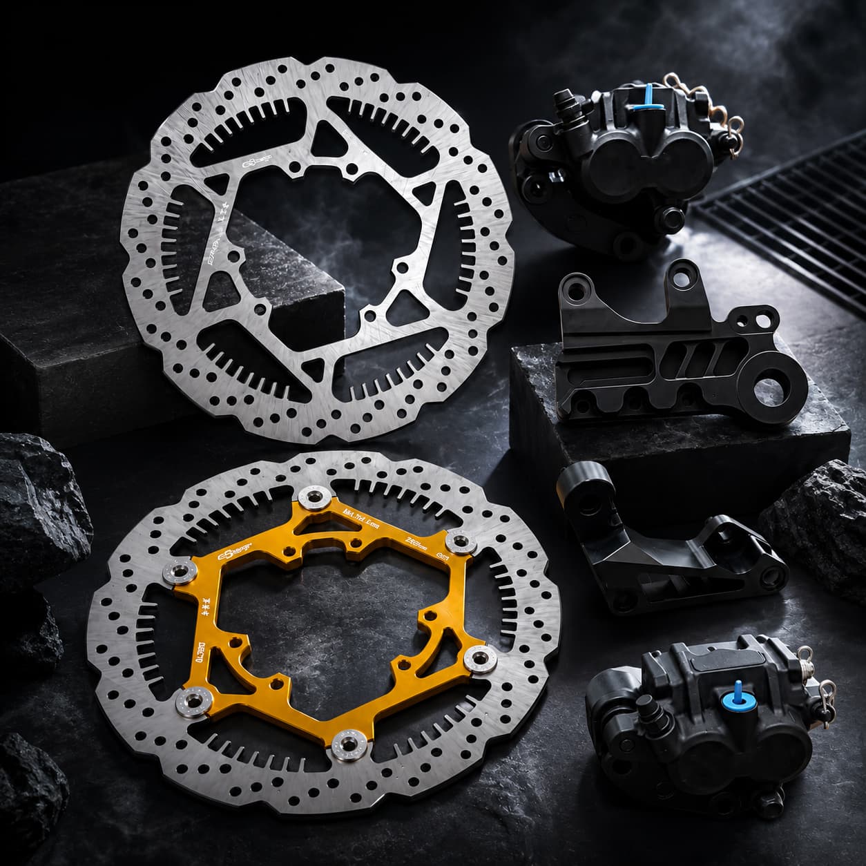 ชุดอัพเกรดเบรก Ultra Bee Compl - Front Rear Brake Caliper Bracket Kit บทวิจารณ์และราคา